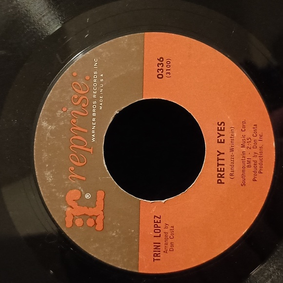 Trini Lopez 45 record 7" Lemon Tree & Pretty Eyes double sided single. - Picture 2 of 4